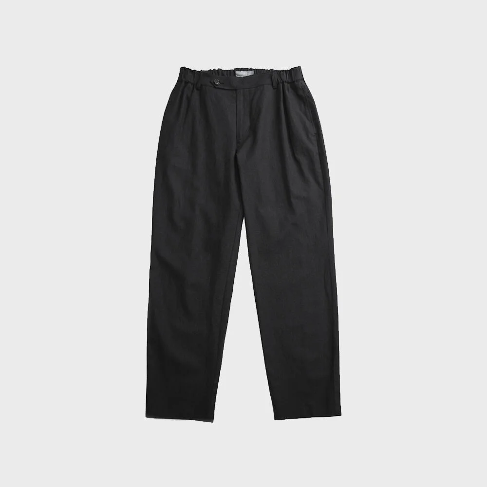 2021S/S ALL WEATHER STANDARD PANTS (BLACK LINEN)