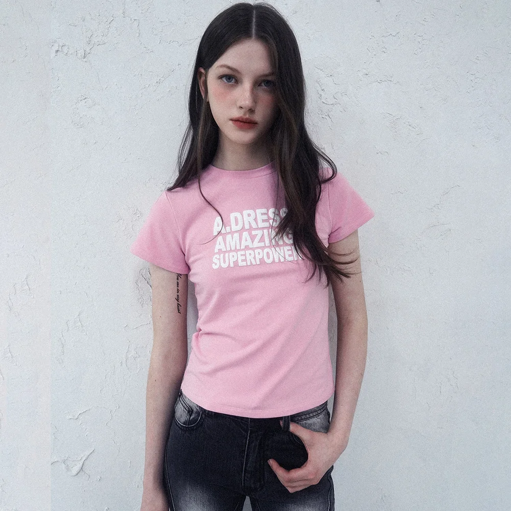 Bubble Crop T-shirt_8Colors