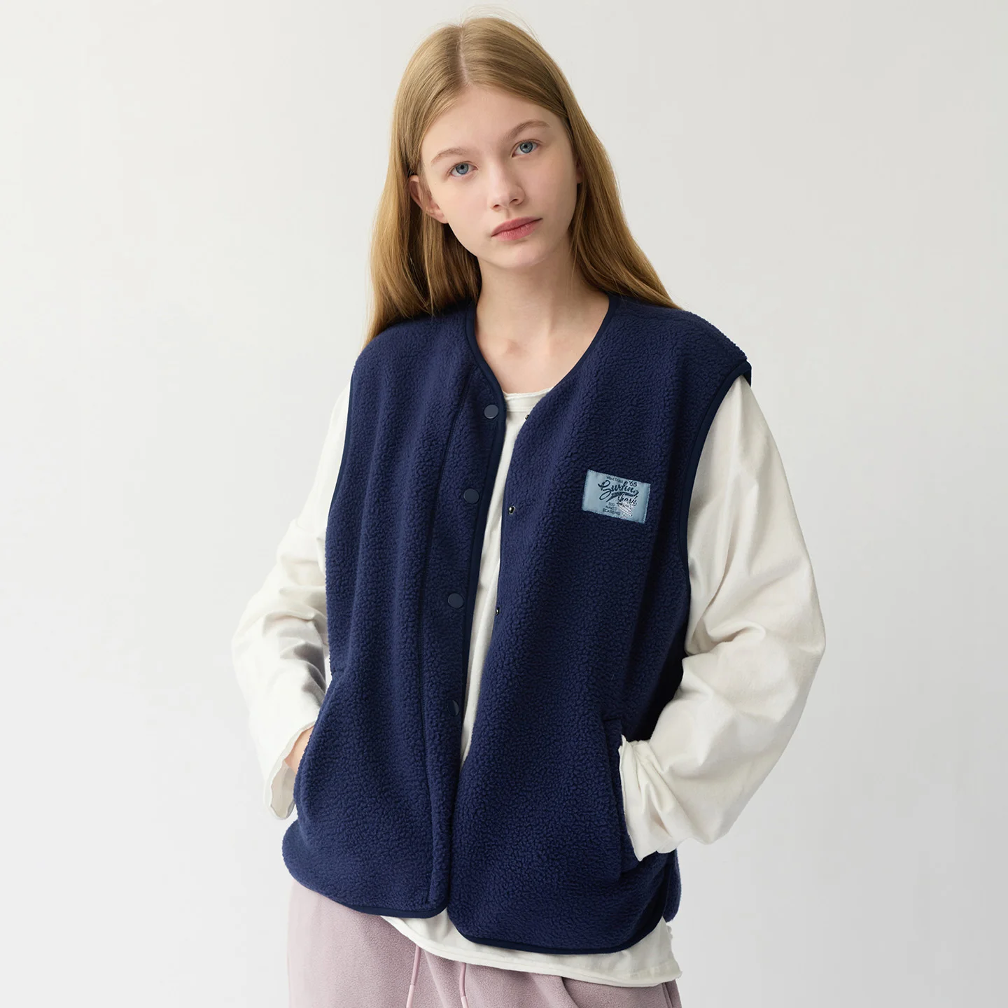 Glee 女裝 搖粒絨 背心 睡衣 家居服 睡衣