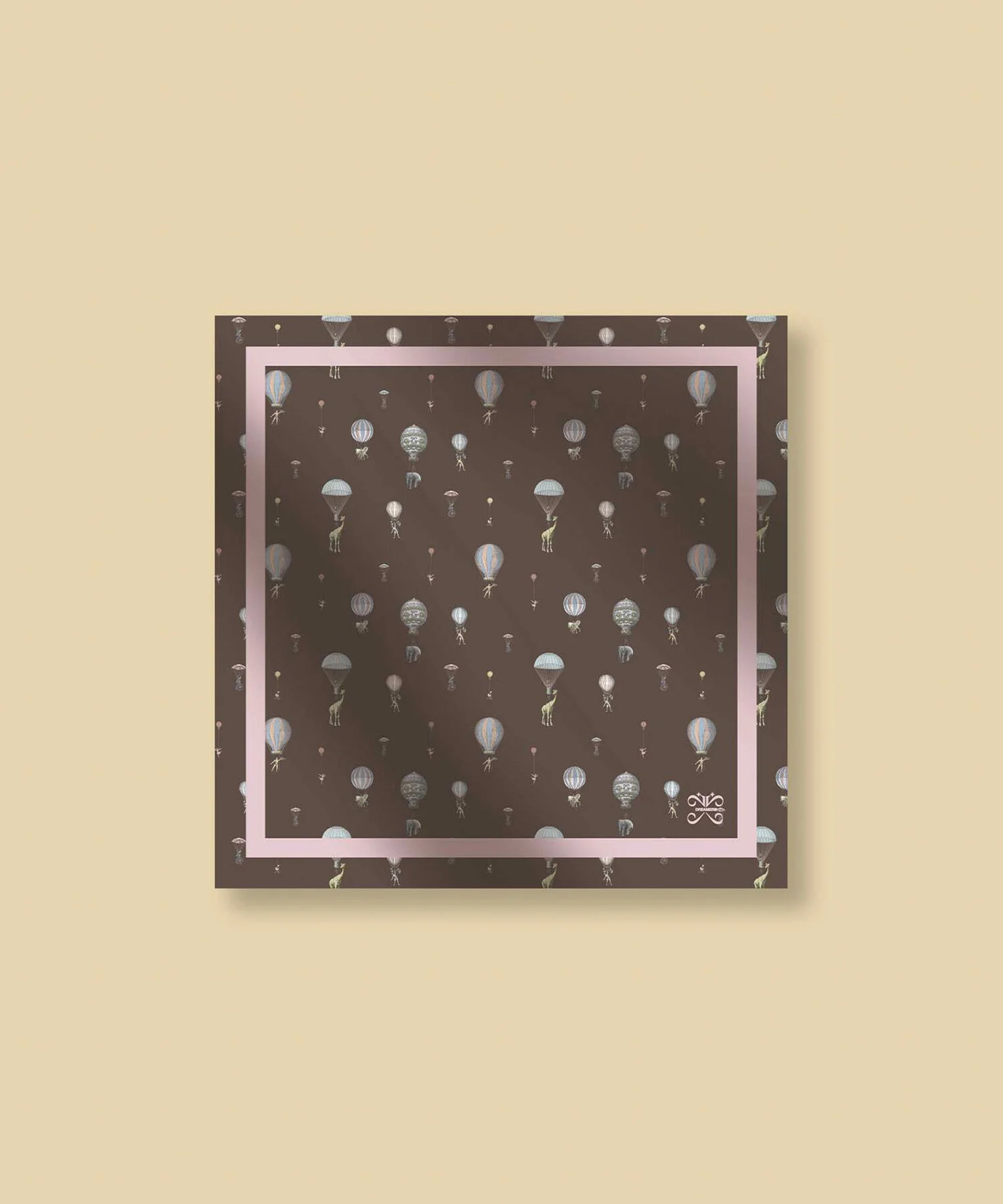 可可色 Dream Veil 真絲 絲巾