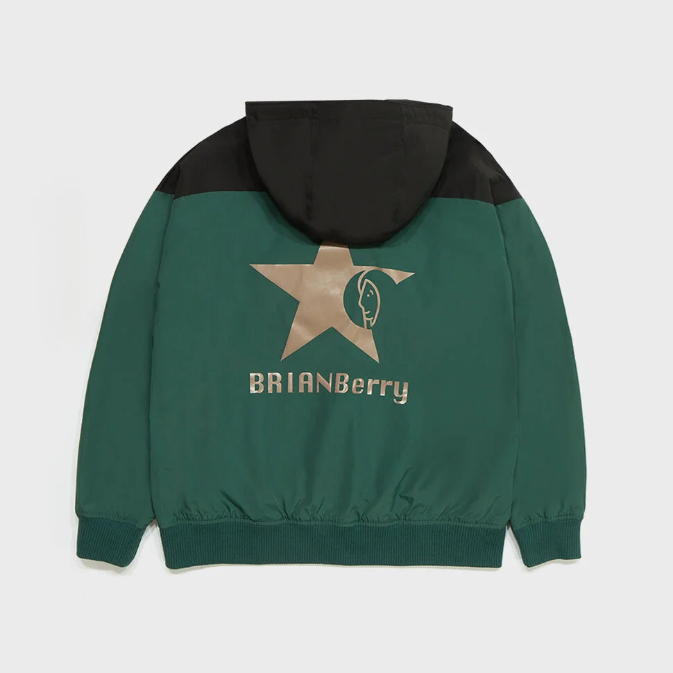 REUBEN HOODIE JACKET_D/GREEN