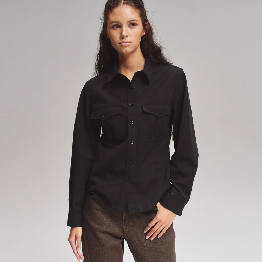 Classic work shirt (black)