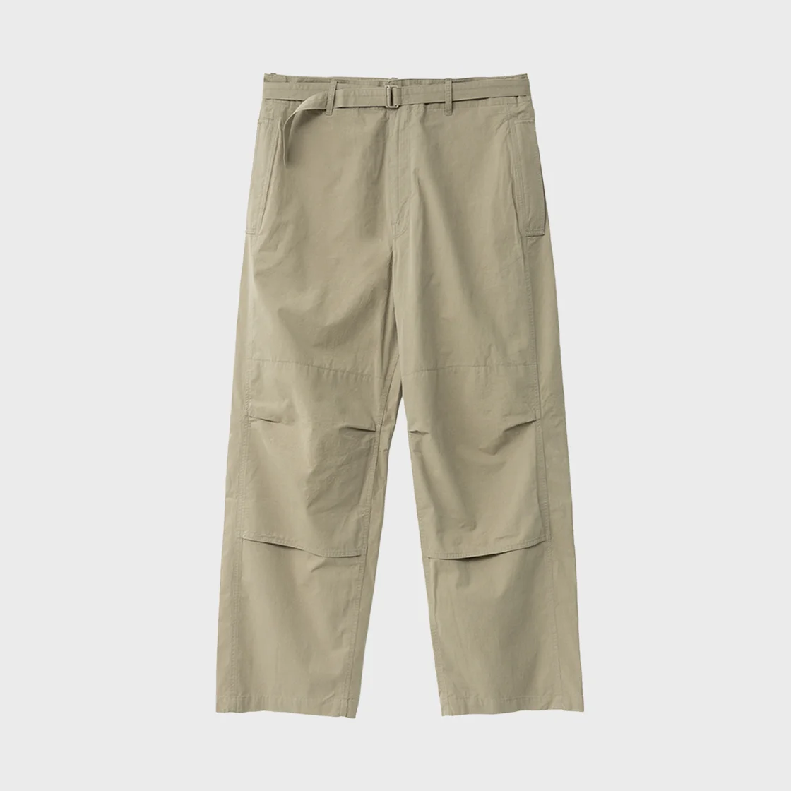 Belted Pants, Dark Beige