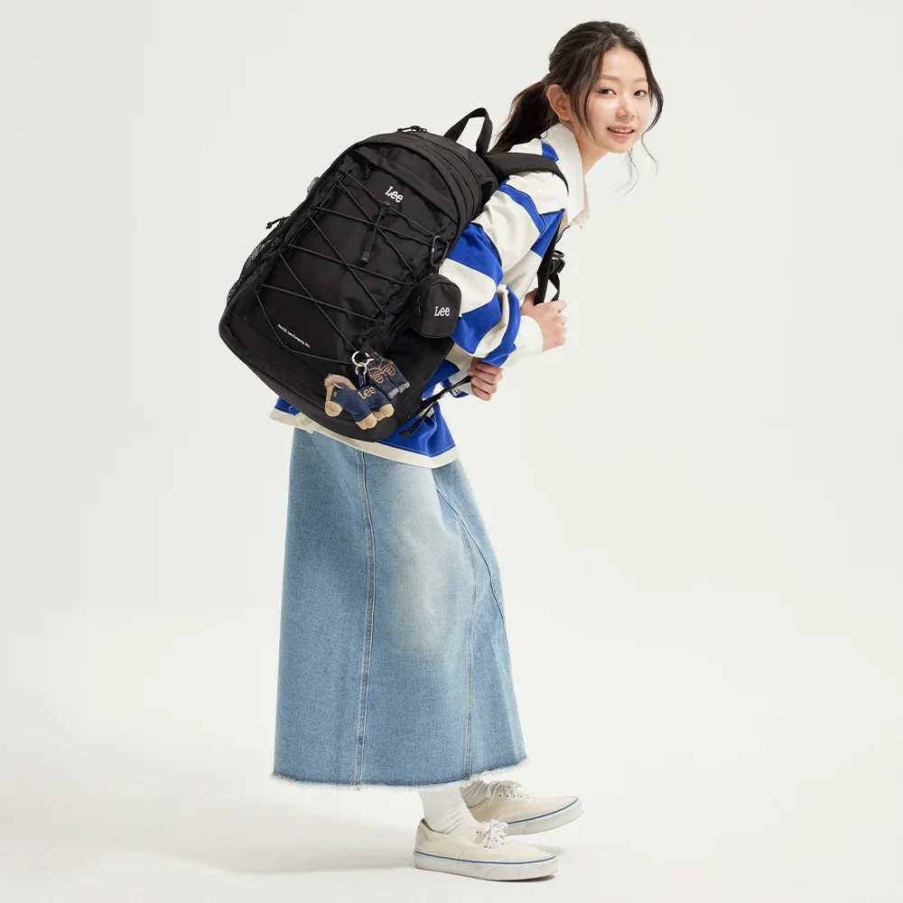 女裝 水洗 牛仔 Maxi 半身裙 靛藍 淺