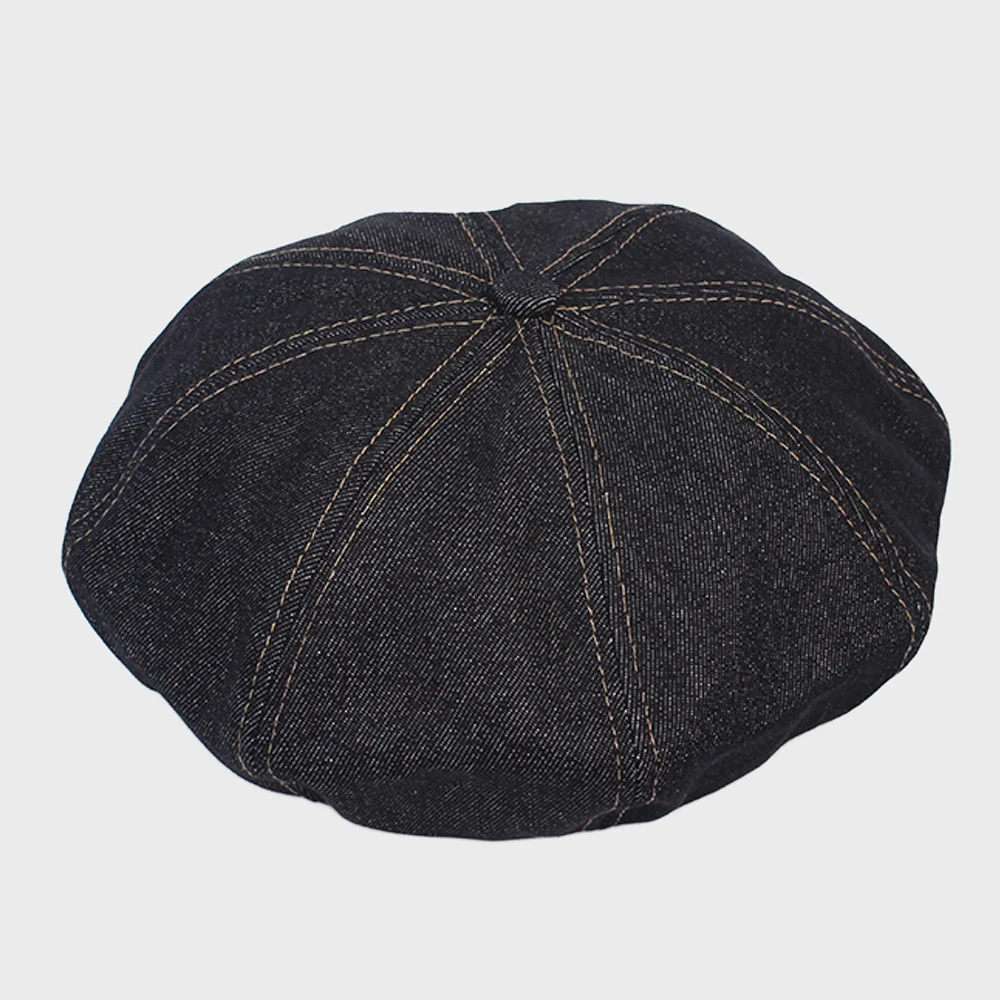 Nonwashing Denim Beret 獵人帽