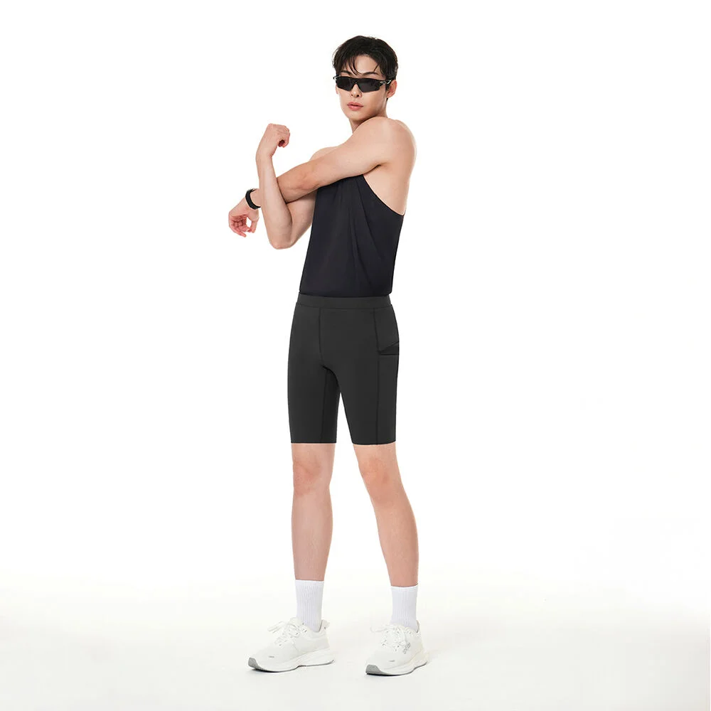 Run Boost 男裝 騎行 5分 緊身褲