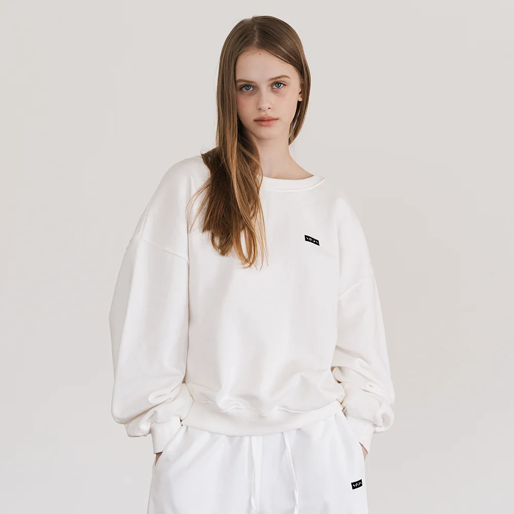 Small Logo Sweatshirts 象牙色