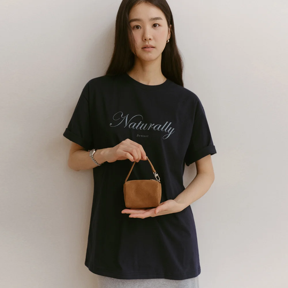 Naturally T-Shirt_Navy
