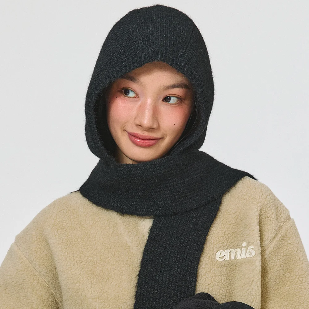 MUFFLER BALACLAVA-BLACK