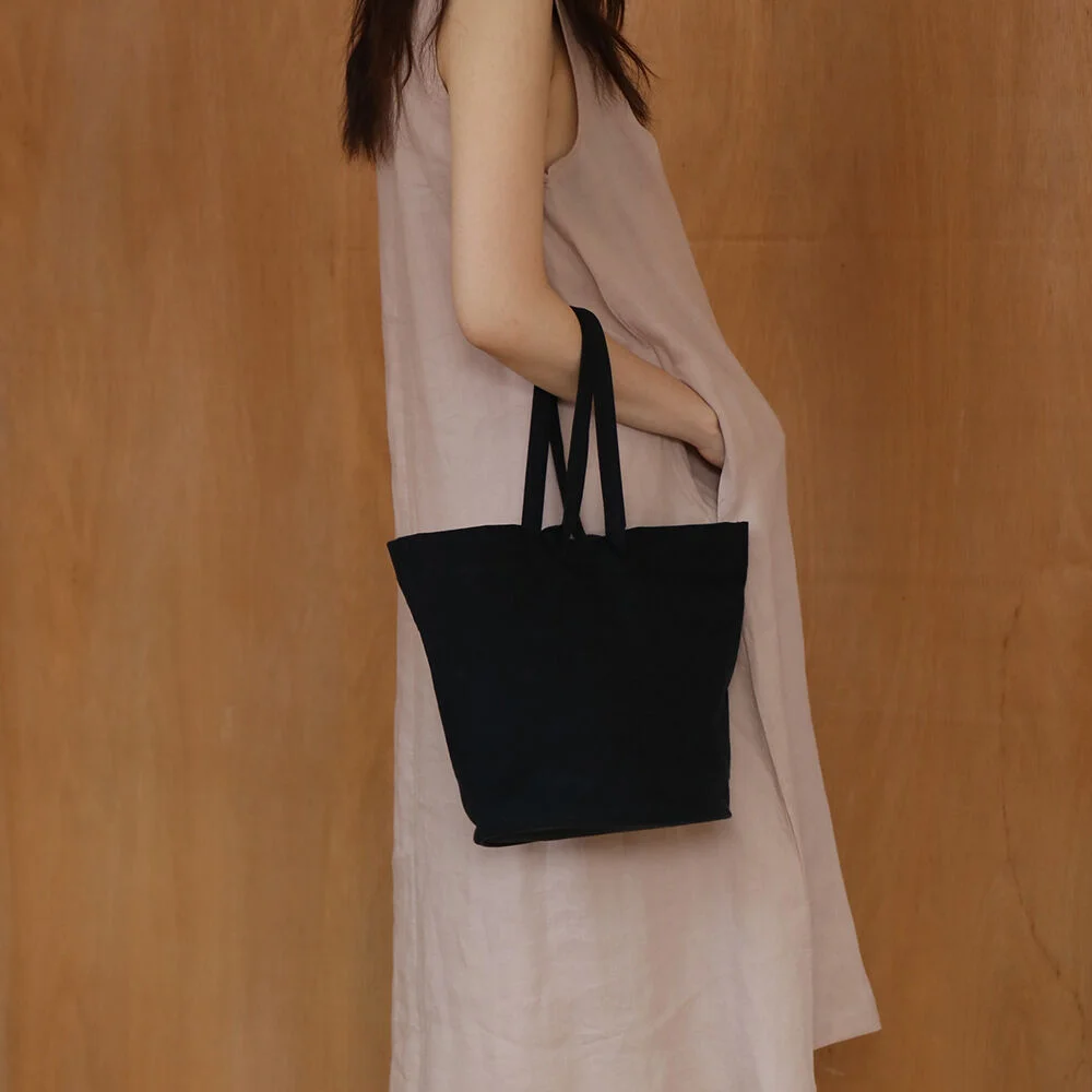 BASKET BAG _ black