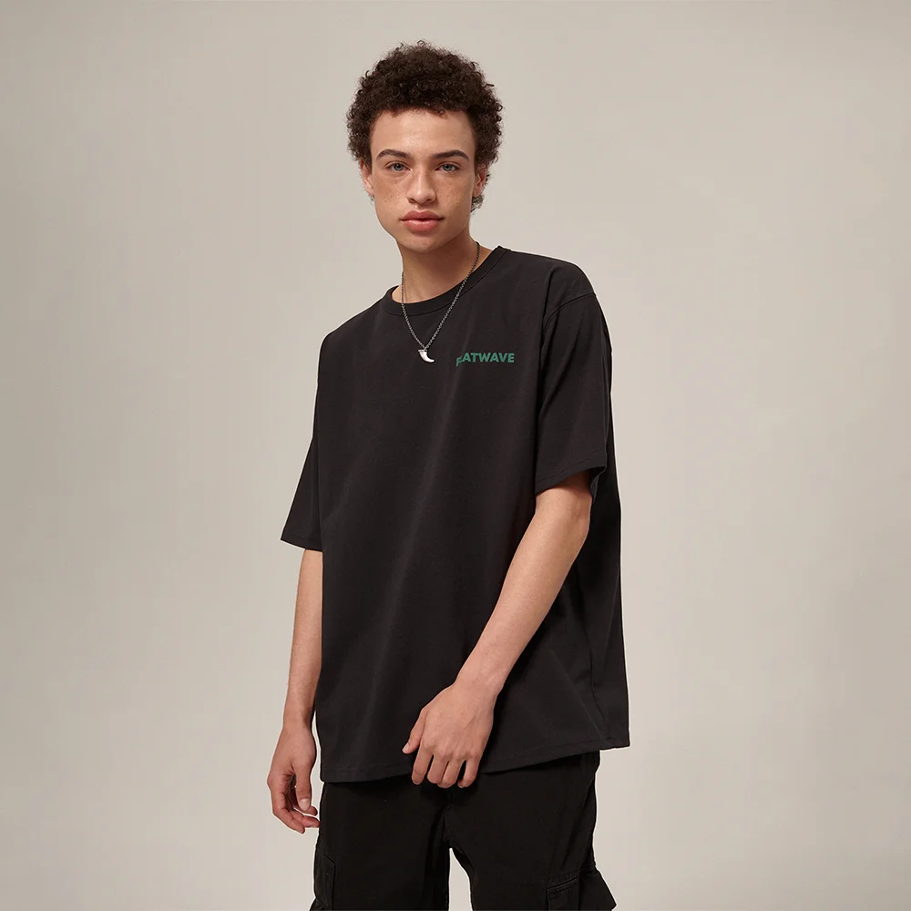 Knii Print T-Shirt Black