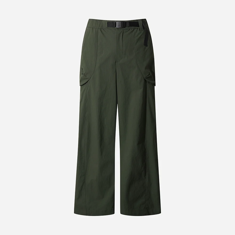 寬鬆版型 兔子 褲子(D.KHAKI)