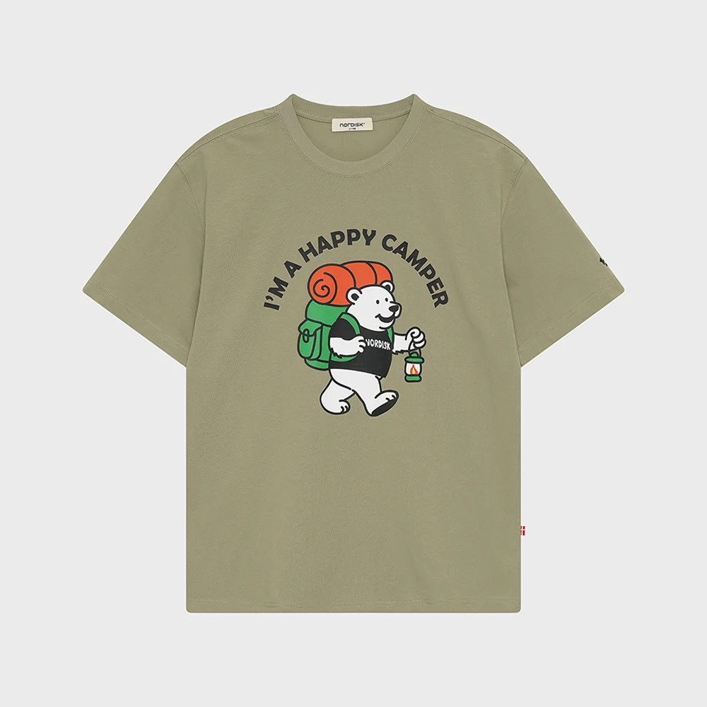 125 Happy Camper 短袖 T恤 - U_Beige_OUM26255E2