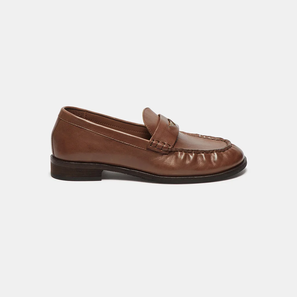 Toast Vintage loafer(brown)_DA1DA26501BRN