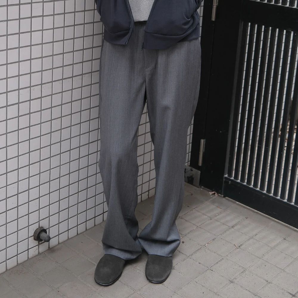 Pajama Wool Trousers (grey)