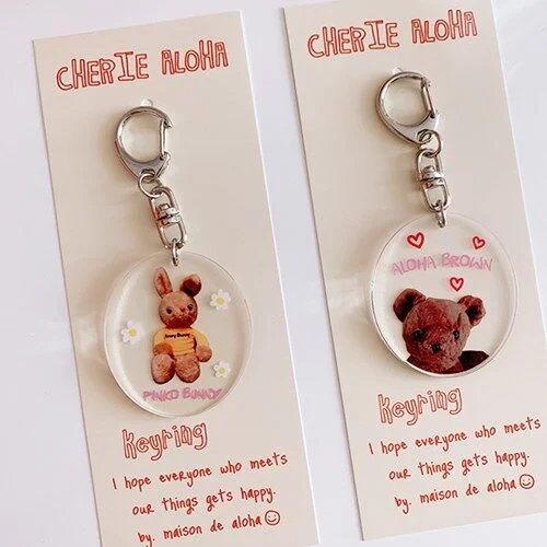 Vintage Doll Keyring 復古 公仔鎖匙扣
