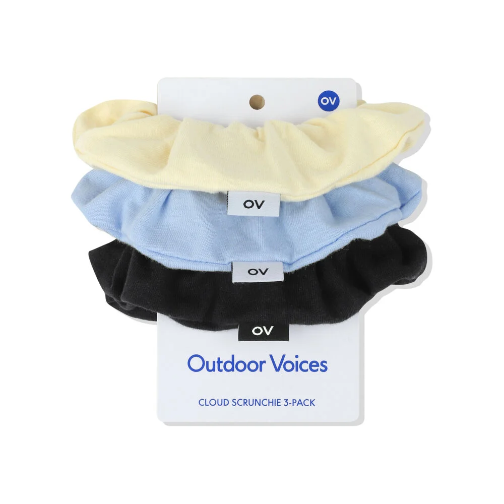 CLOUD SCRUNCHIE 3 PACK (MIX)
