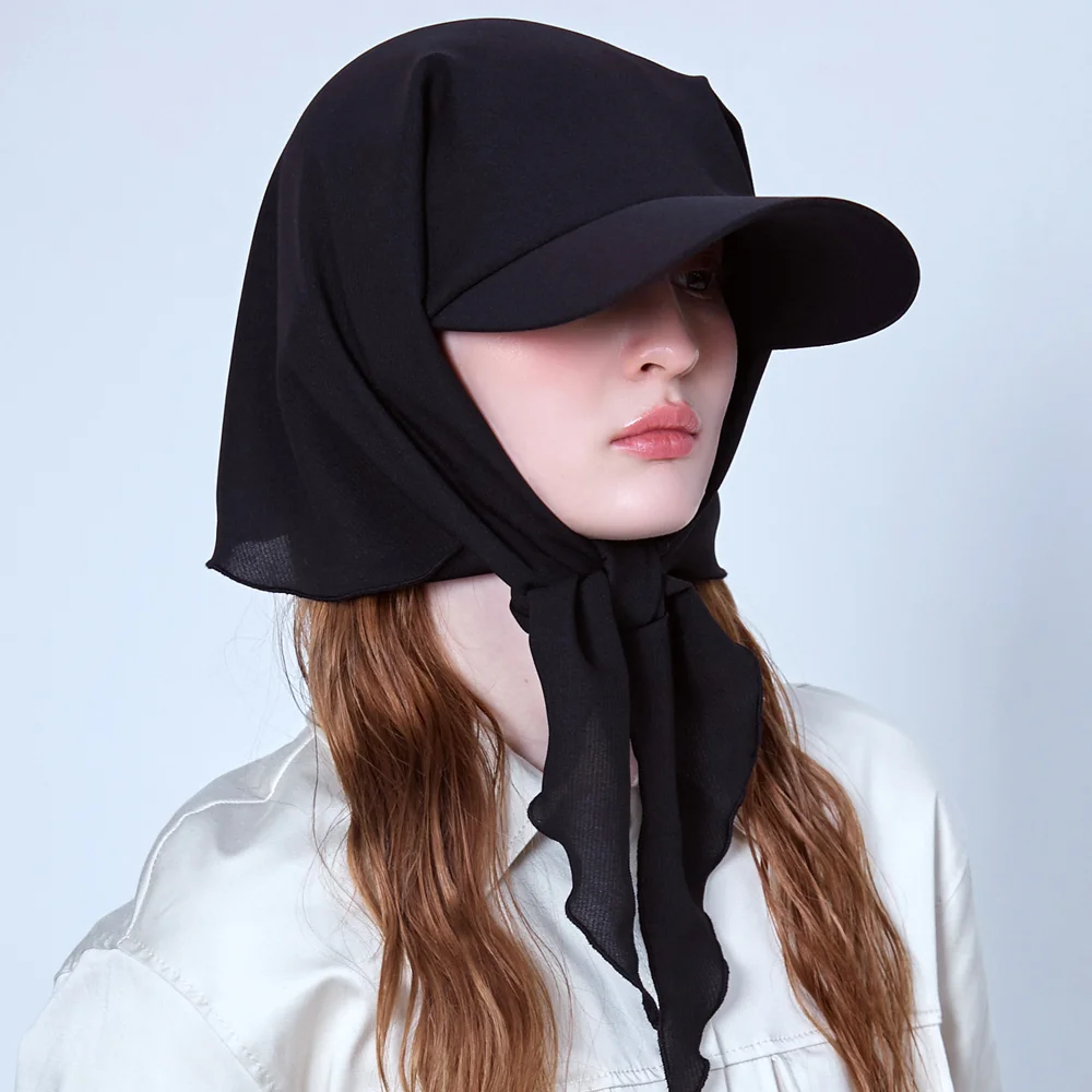 BANDANA BLACK HAT