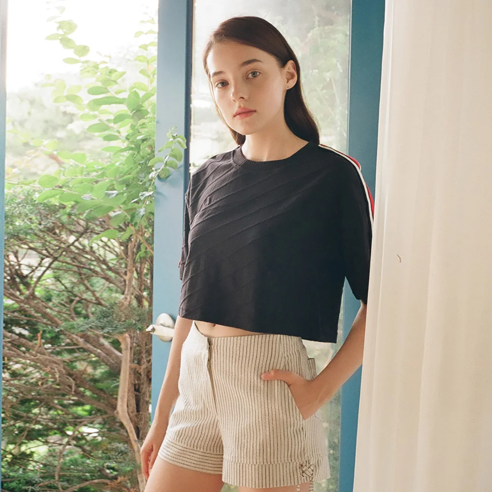 Jacquard T-Shirts (BK)