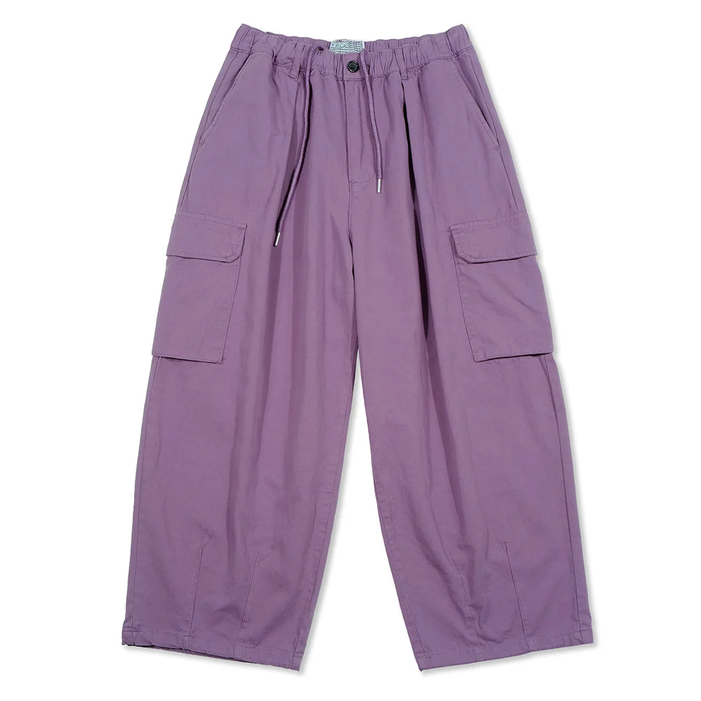 YB STRING CARGO PANTS_PURPLE