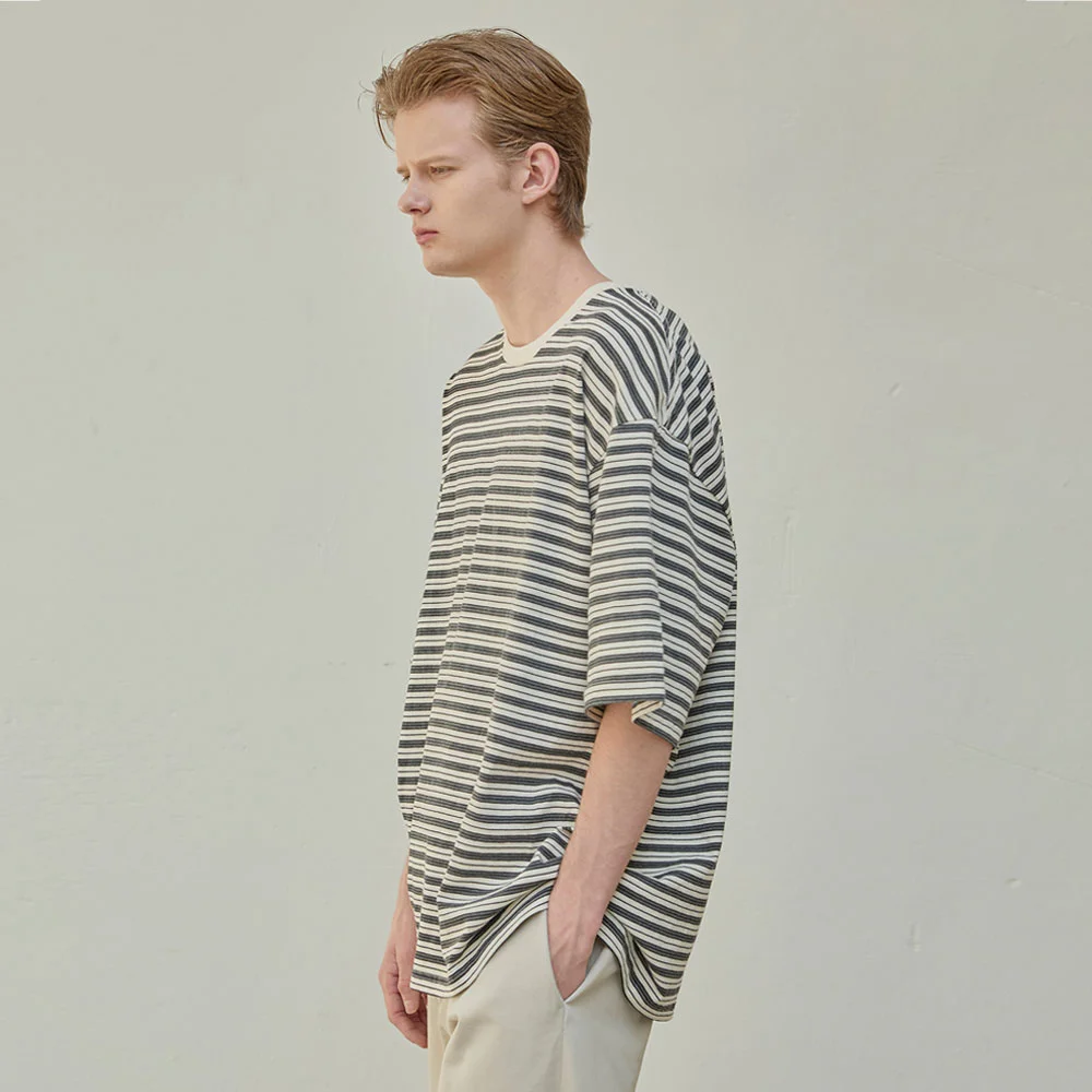 Stripe HS T-Shirt (White)