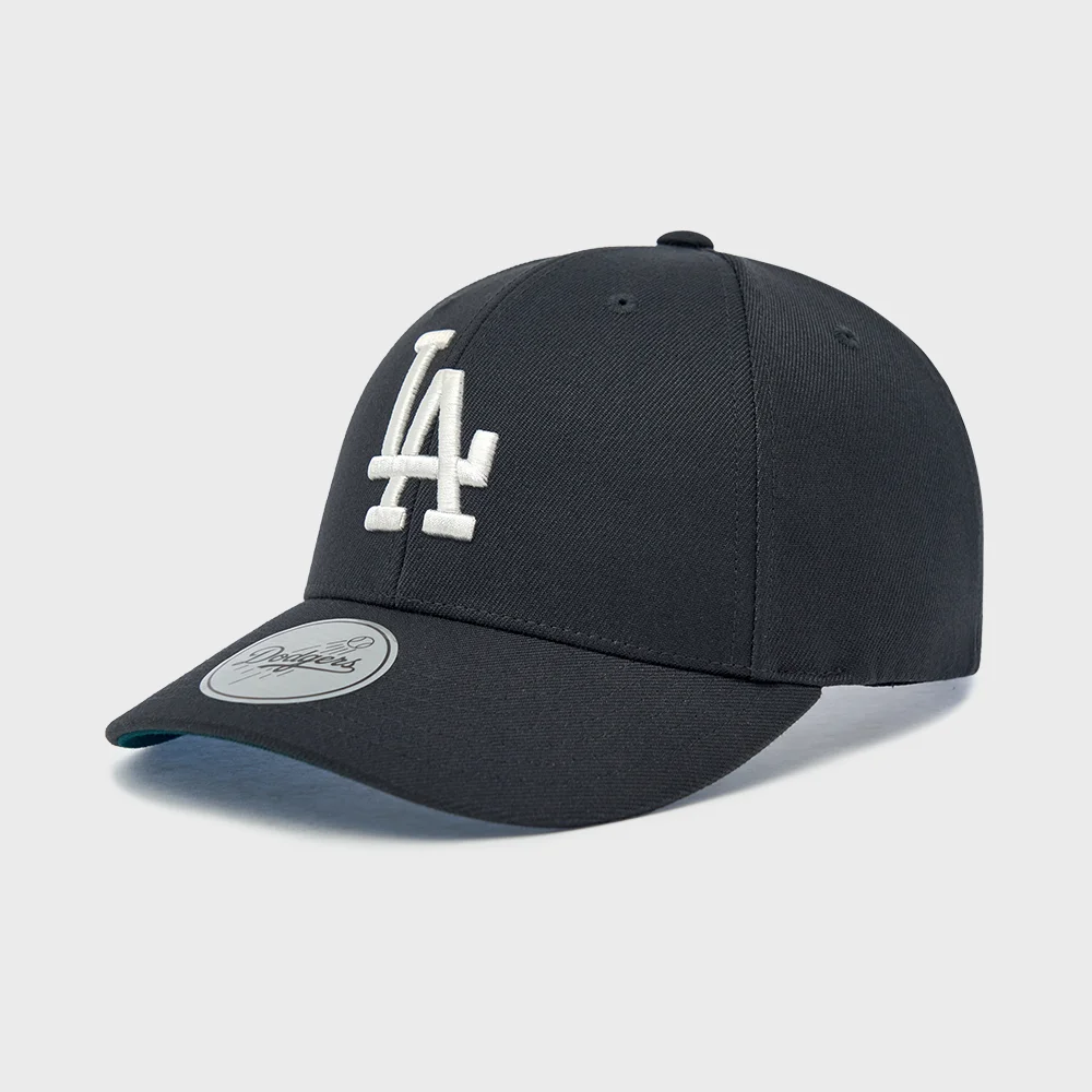 標誌款 Cursive Structure 棒球帽 LA (D.Charcoal Grey)