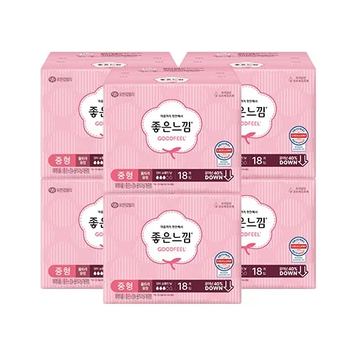 Goodfeel 超薄有翼 中碼18Px6