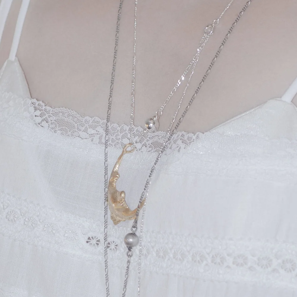 Moon necklace