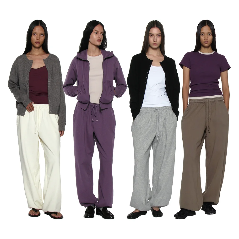 PWC WIDE LEG BALLOON SWEATPANTS_8COLOR