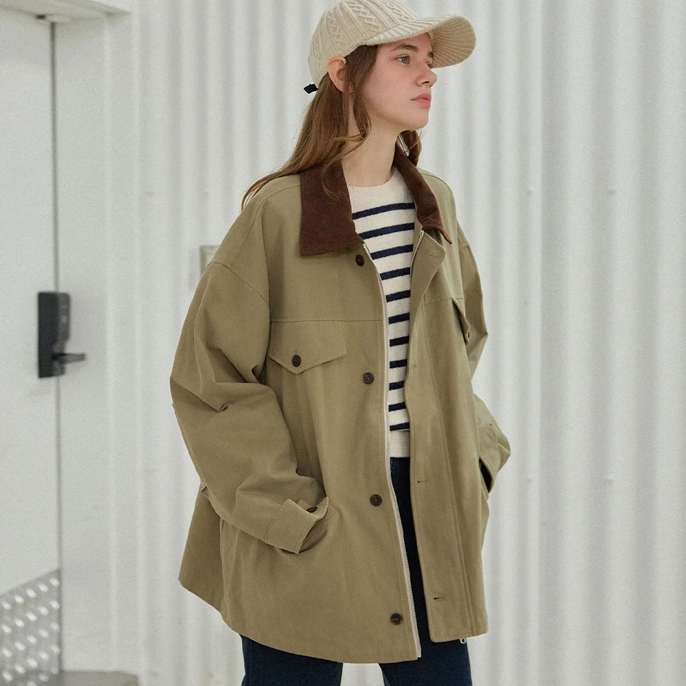 Out pocket work jacket_3 Colors