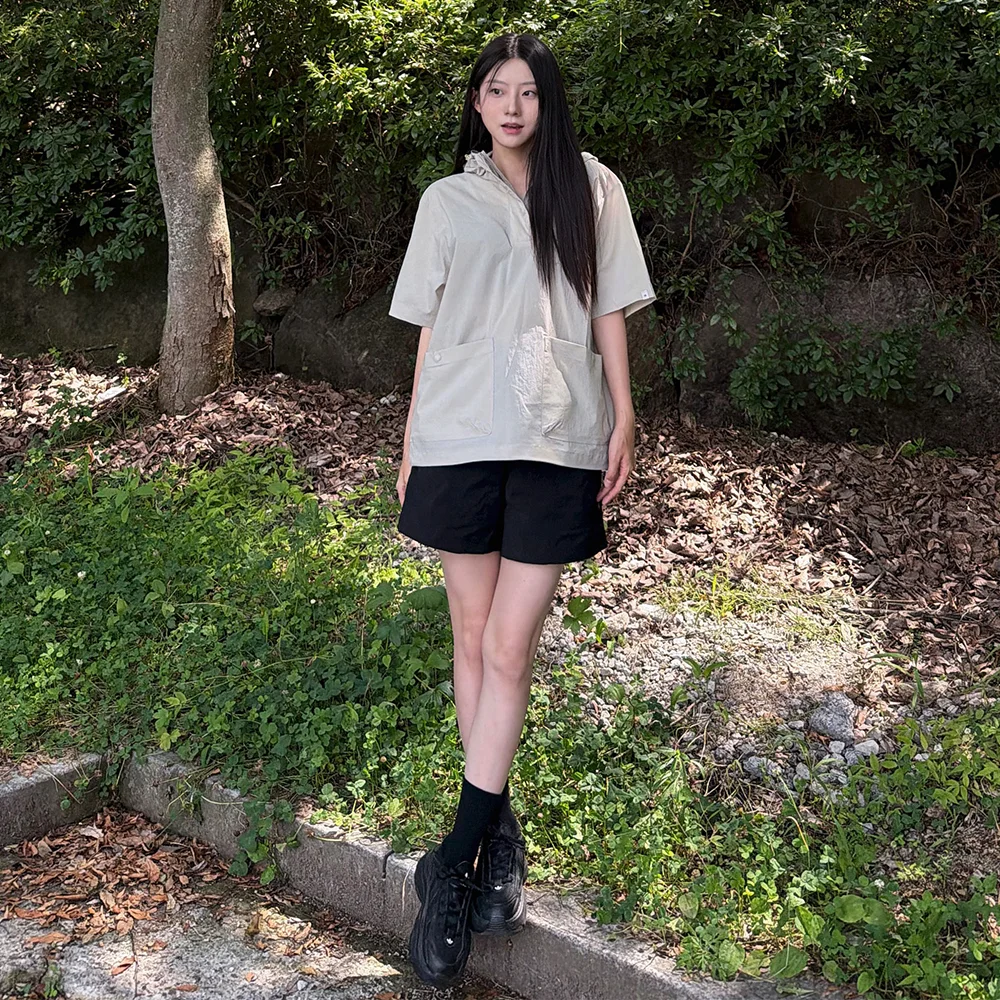 髮根 女裝 實用款 短褲 Black (S26MWRHP65)