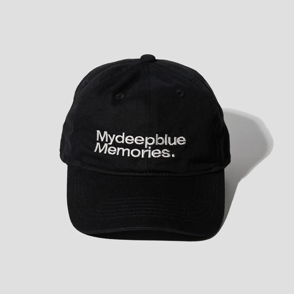 MM MY MEMORIES WASHED CAP (BLACK)