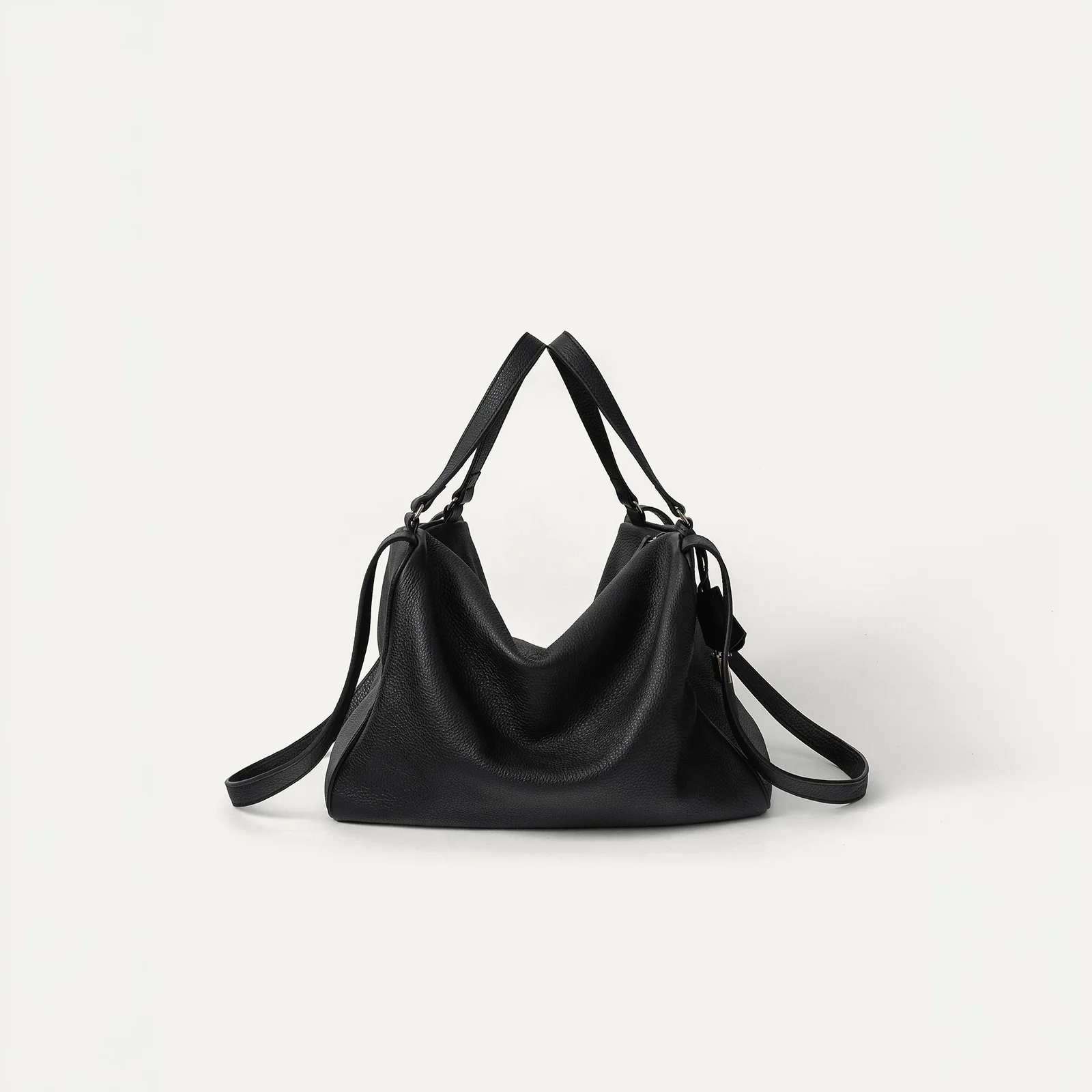 Eren Leather Bag Black