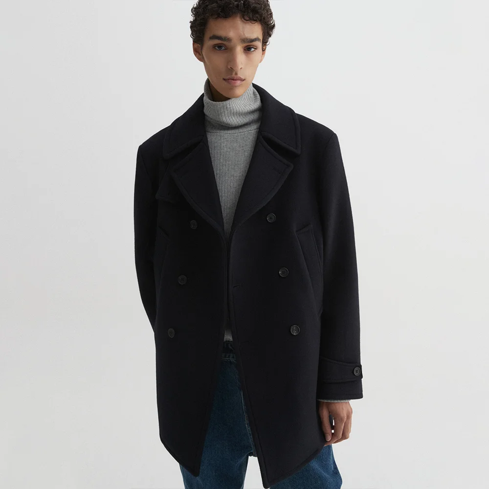 羊毛 Peacoat 海軍藍