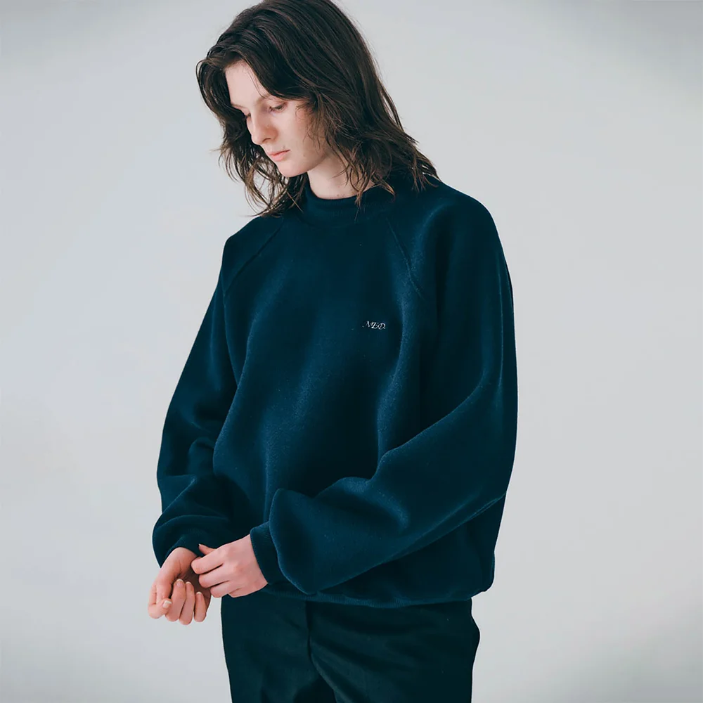 Fleece sweatshirt (Navy)
