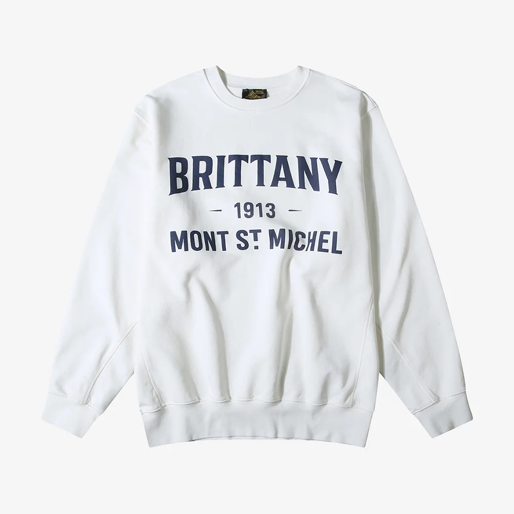 TUGER PRINTED SWEATSHIRT_Ivory