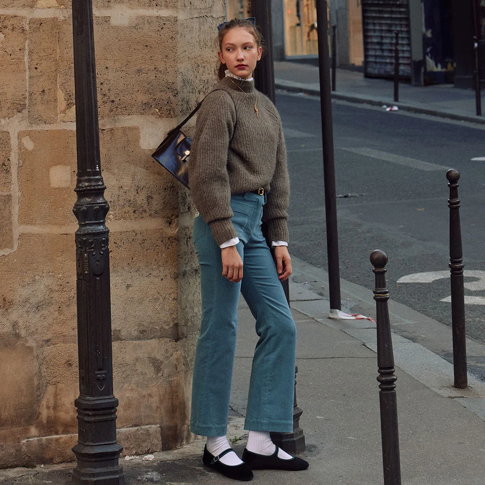 Petit French Pants Blue