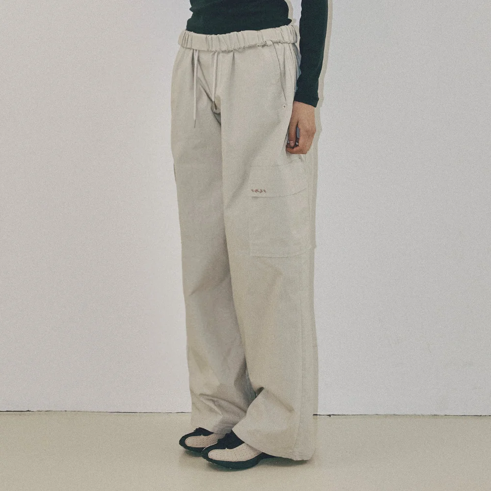 Cotton Cargo Pants 米色