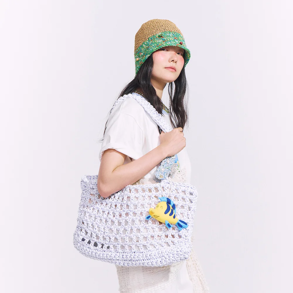 WATERY TRAVEL NET WHITE