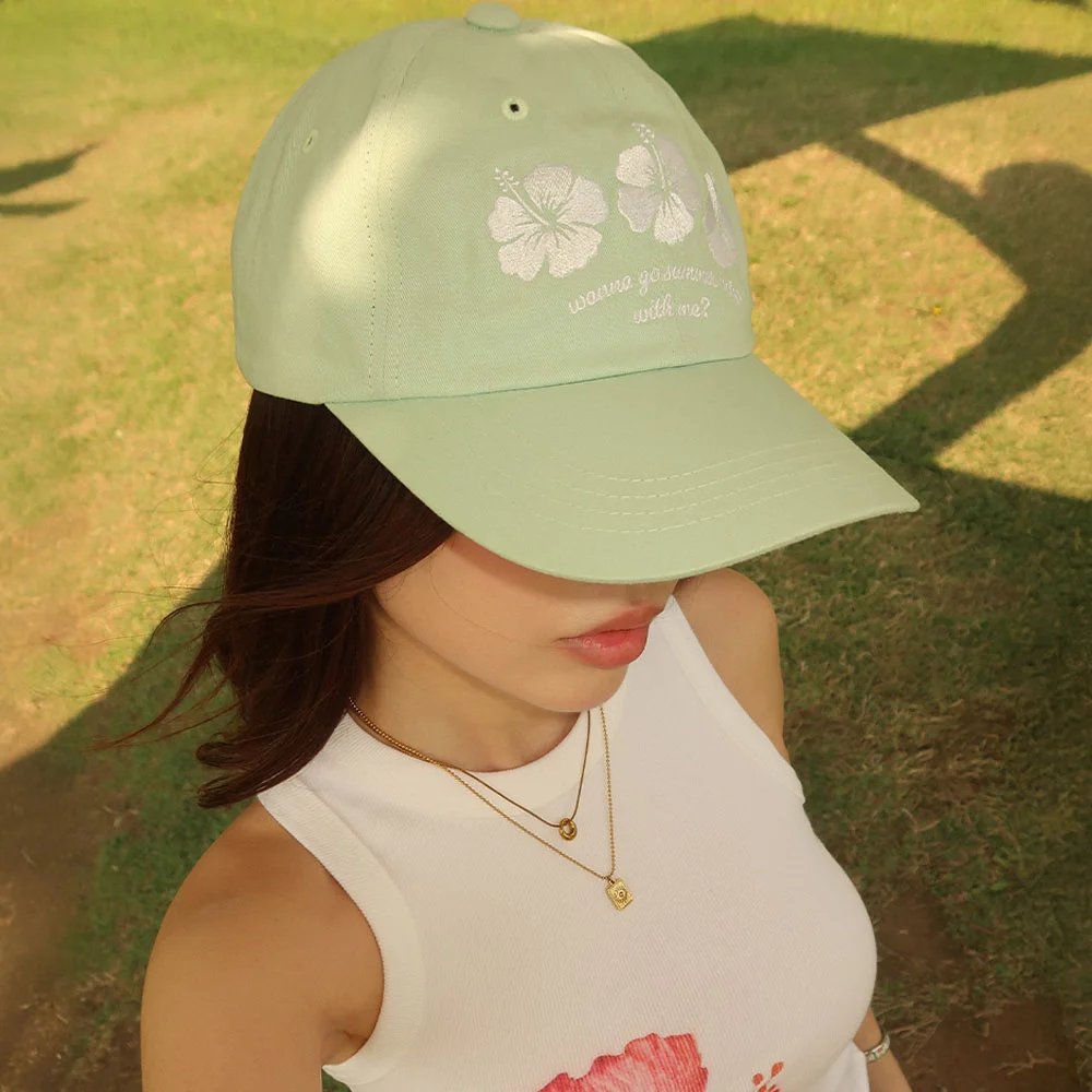 Summer Vacation Cap - Sage Green