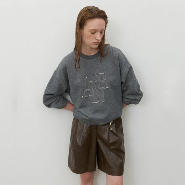 PATCH POINT SWEATSHIRT(T-6893)