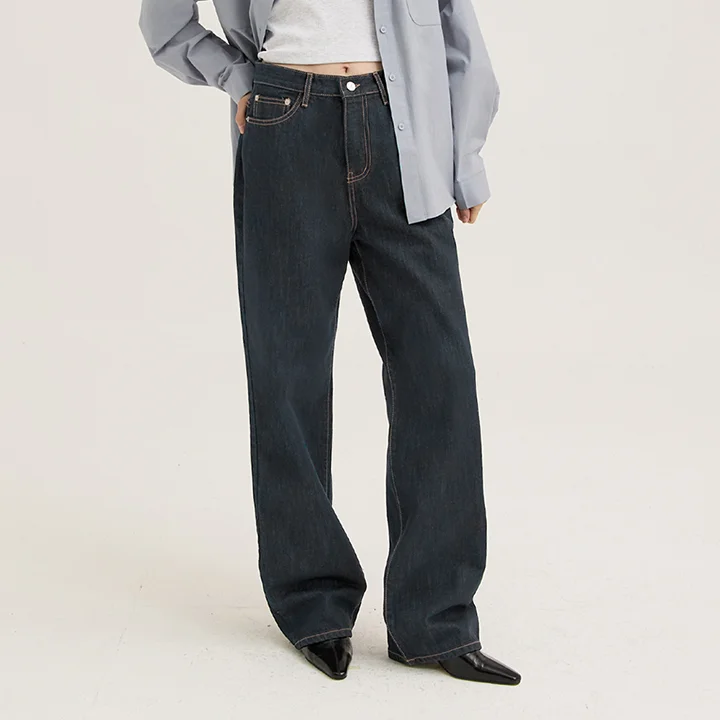 W50 WIDE DENIM PANTS (10COLORS)