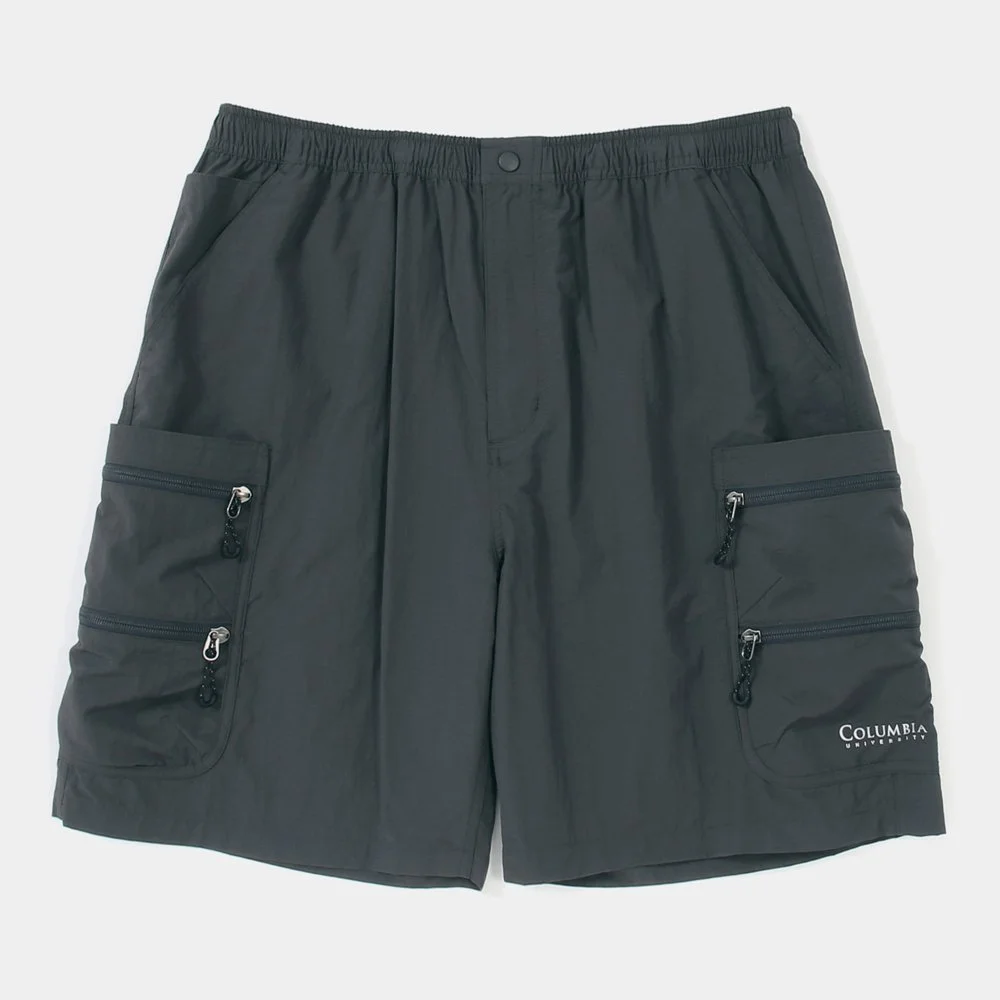 CU SIG LOGO REGULAR FIT OUTPOCKET SHORTS PANTS 炭灰色
