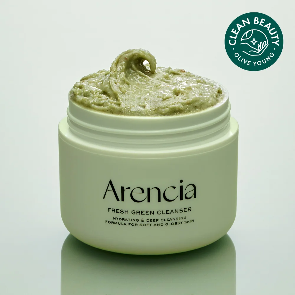 Arencia Tteoksoap 清新 綠色 潔面乳 120g