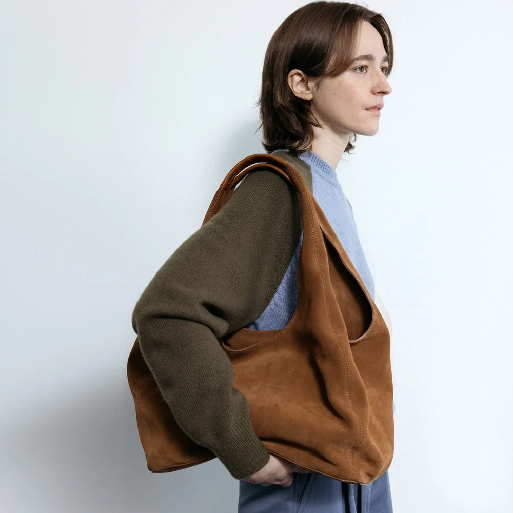 Beak Bag in Camel