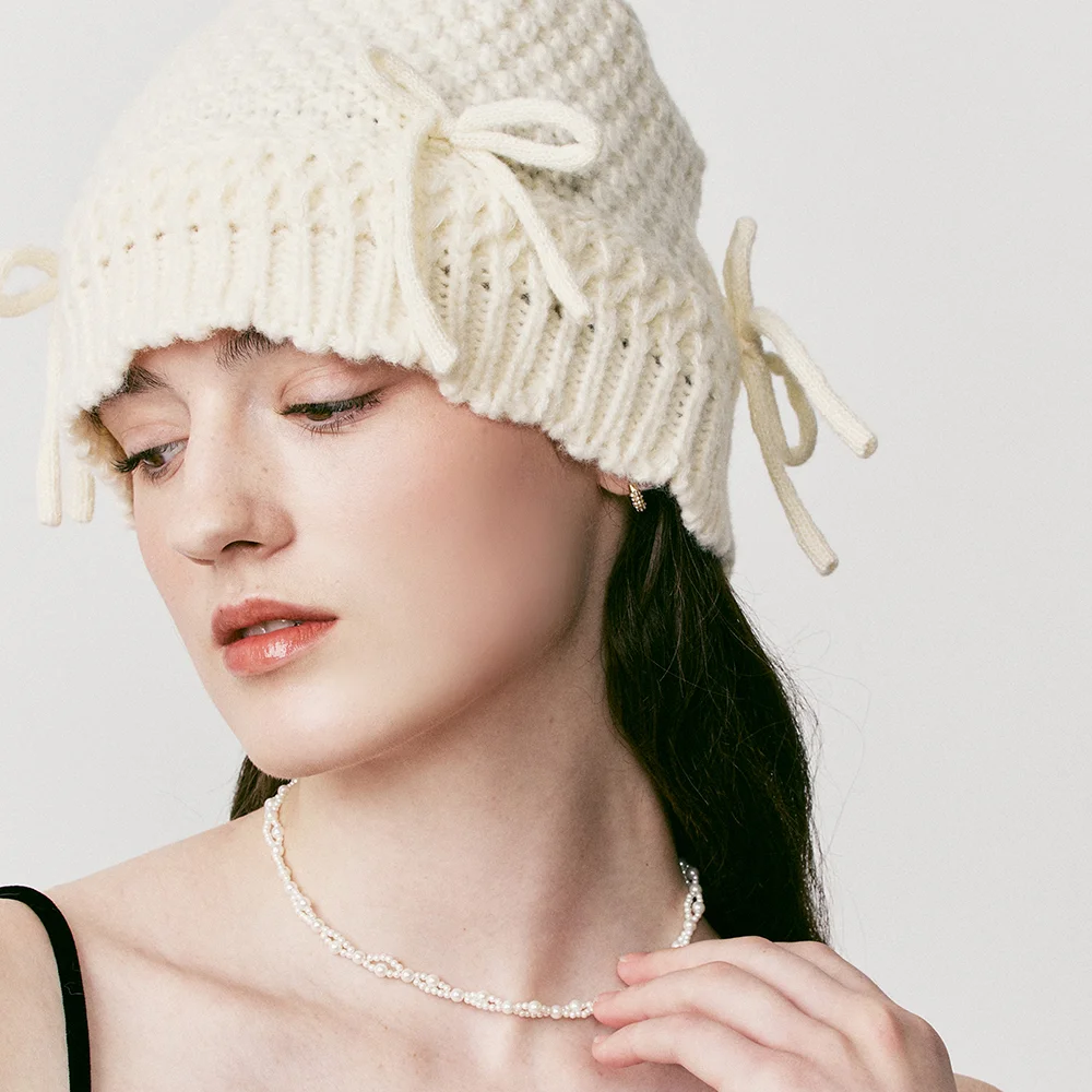 Ribbon Crochet Bucket Hat_VH249OAC002M