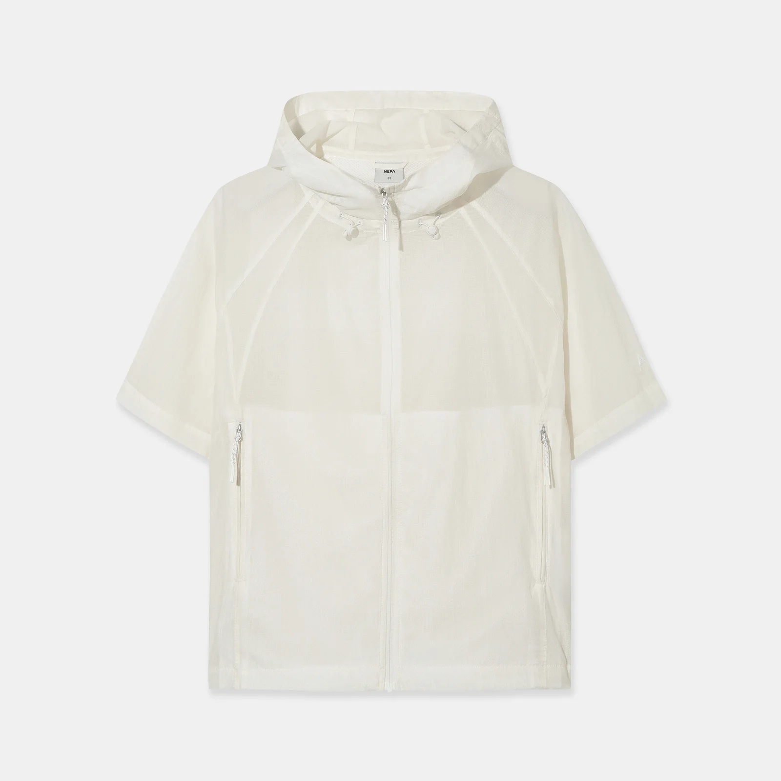 NEPA/Official Direct 7M40667 女裝 魅光 連帽衫 短袖 外套_OFF WHITE