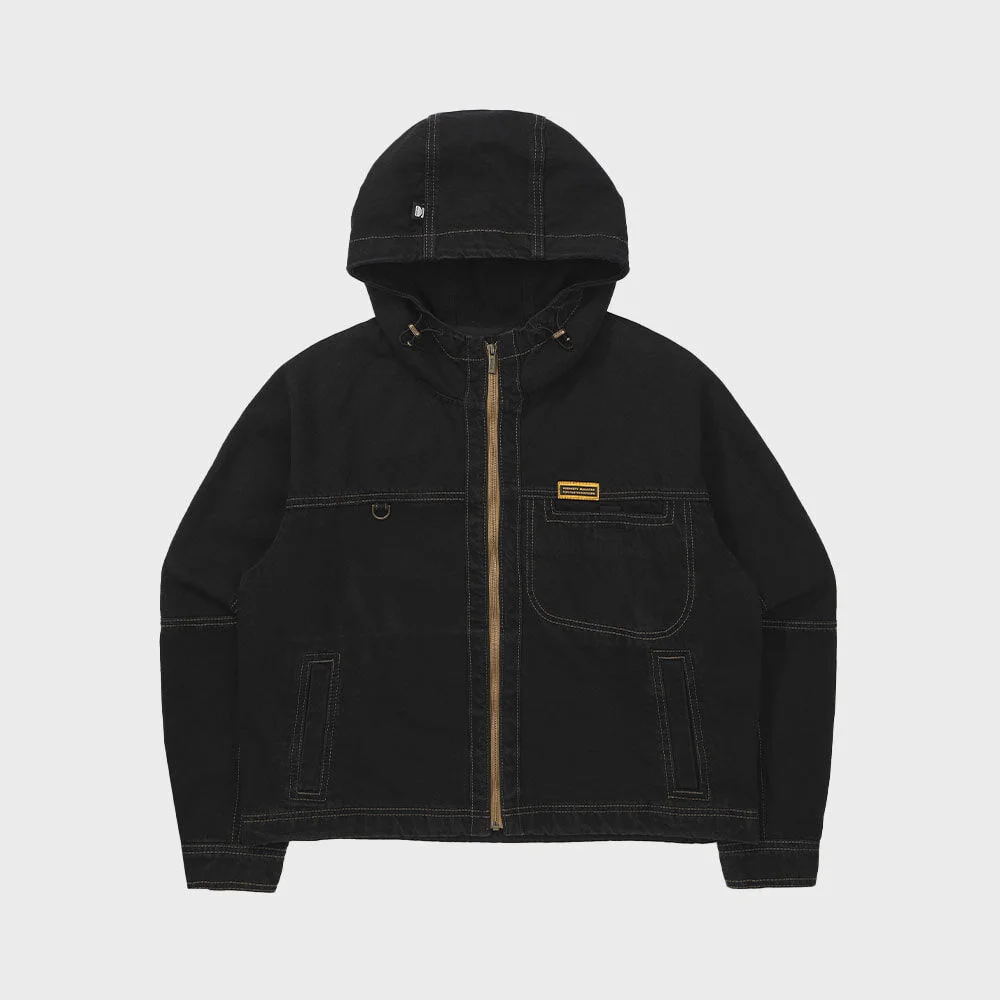 Coda Curry 牛仔 連帽衫 外套 女裝 BLACK