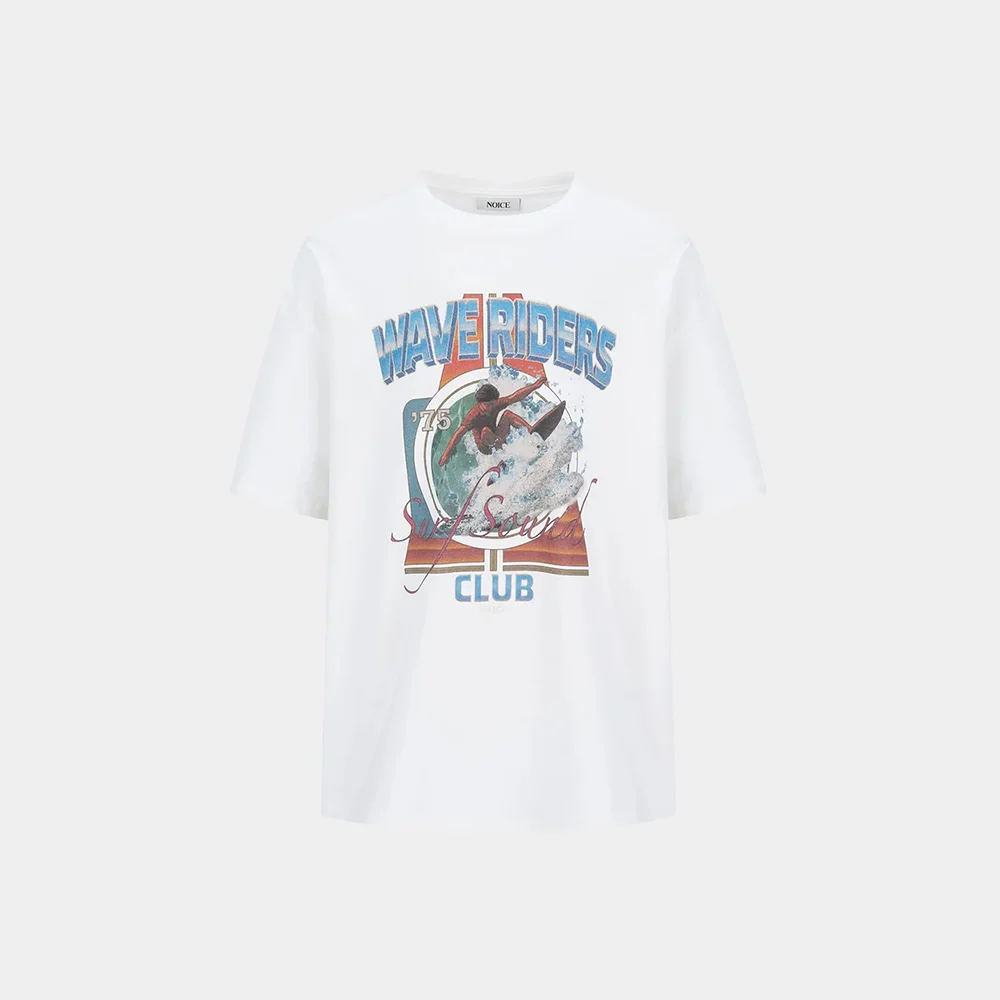 SURF SOUND GRAPHIC T-SHIRT - IVORY