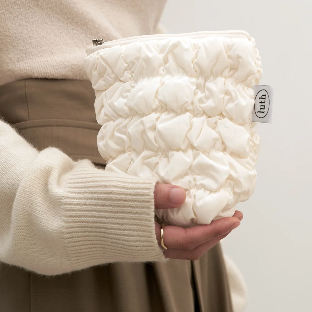 Cloud Quilted Pouch